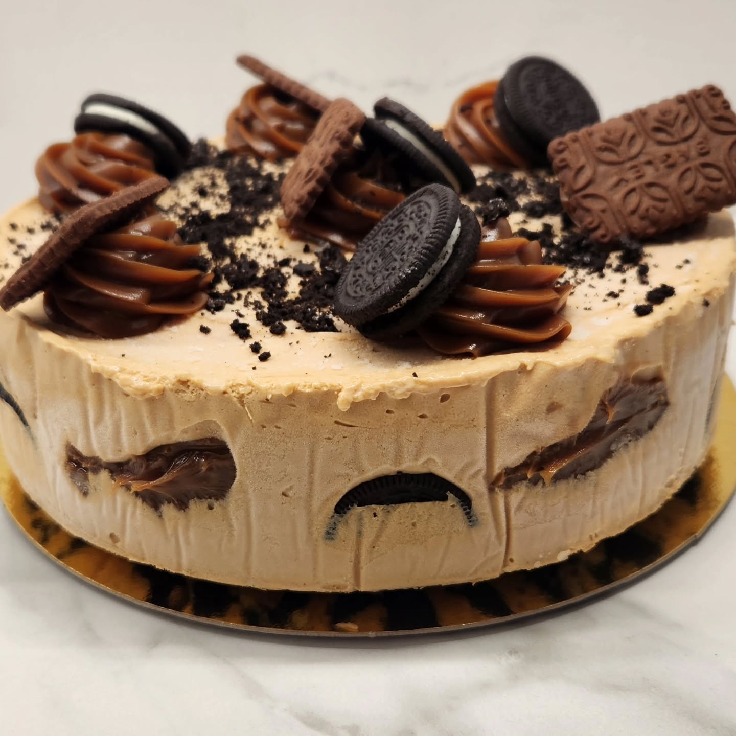 Torta helada de Oreo